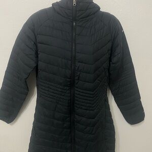 Columbia Sportswear Women’s Omni-heat Black Quilted Puffer Coat
